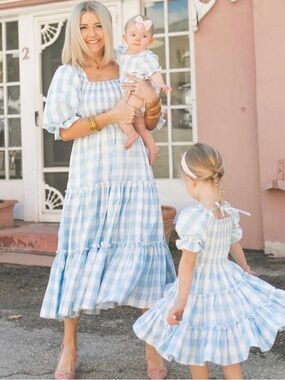 Mommy and me matching dresses